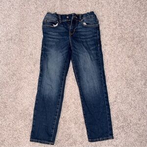 Place Women's Straight-Leg Jeans in Dark Blue